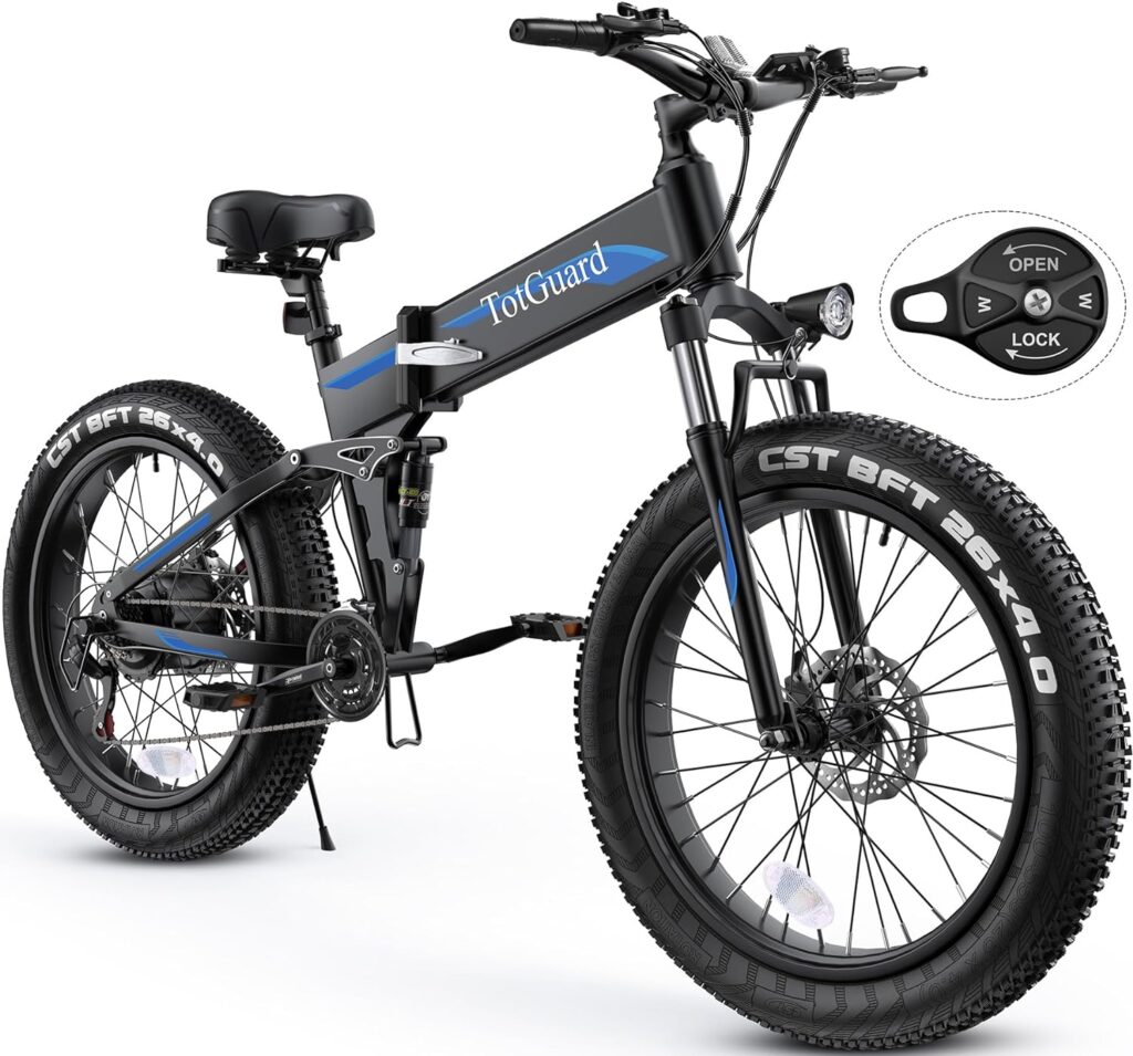 TotGuard 26″x4″ Fat Tire Ebike with 500W Motor-Money Saved Deals