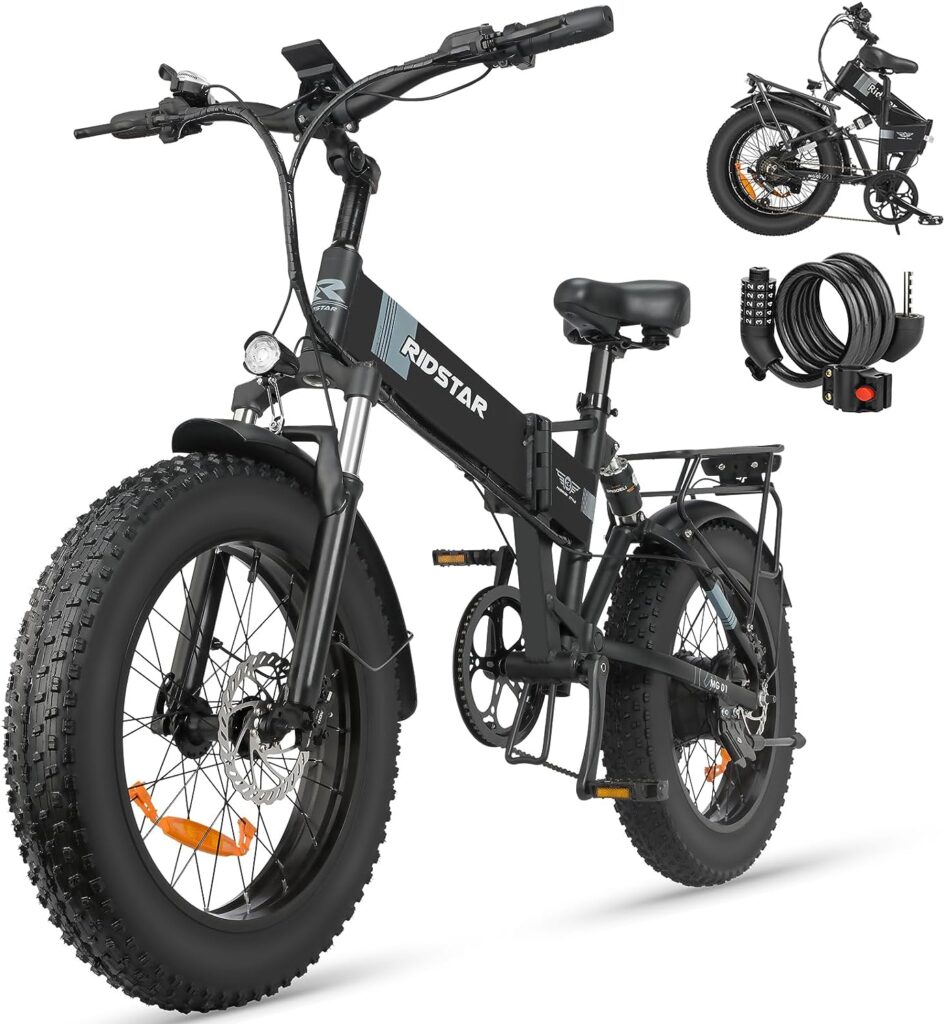 Ridstar H20 1000W Foldable Electric Bike-Money Saved Deals