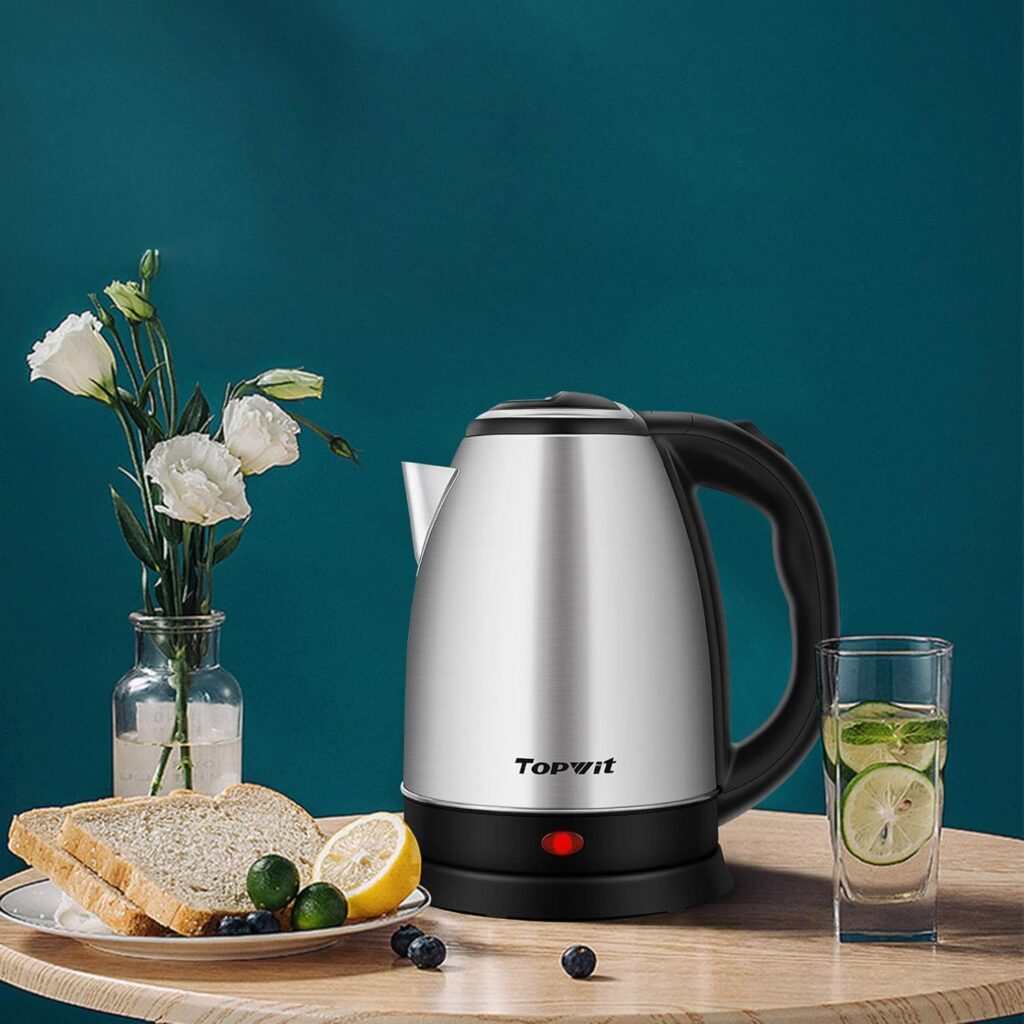 Topwit 2L Electric Kettle, Stainless Steel-Money Saved Deals